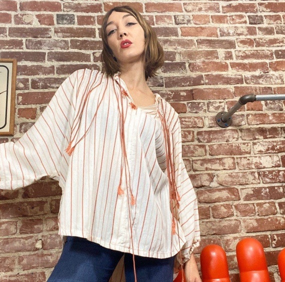 On Layaway. Do not buy. 70s Cotton Artist Smock fi