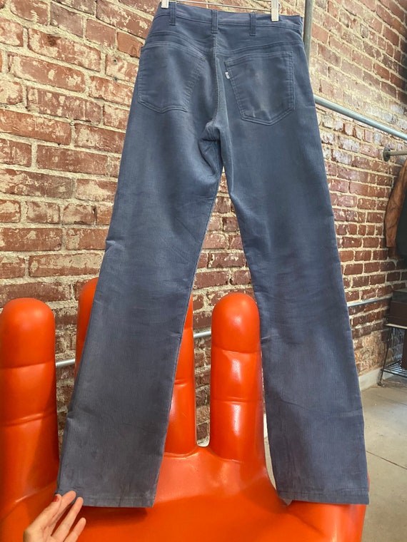 blue corduroy jeans