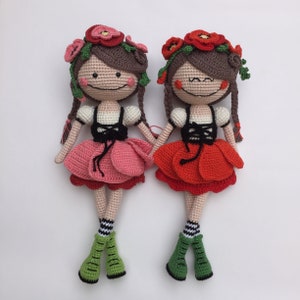 Poppy Doll English Pattern