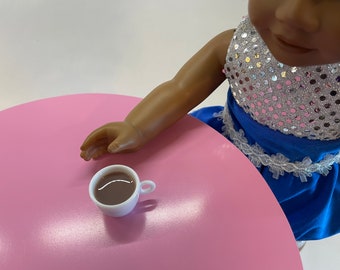 Replica hot chocolate for 18” dolls