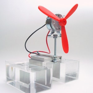 ThermoGenerator2.0 - Electricidad a partir de agua caliente mediante efecto Seebeck - Kit - Fabricado en Alemania