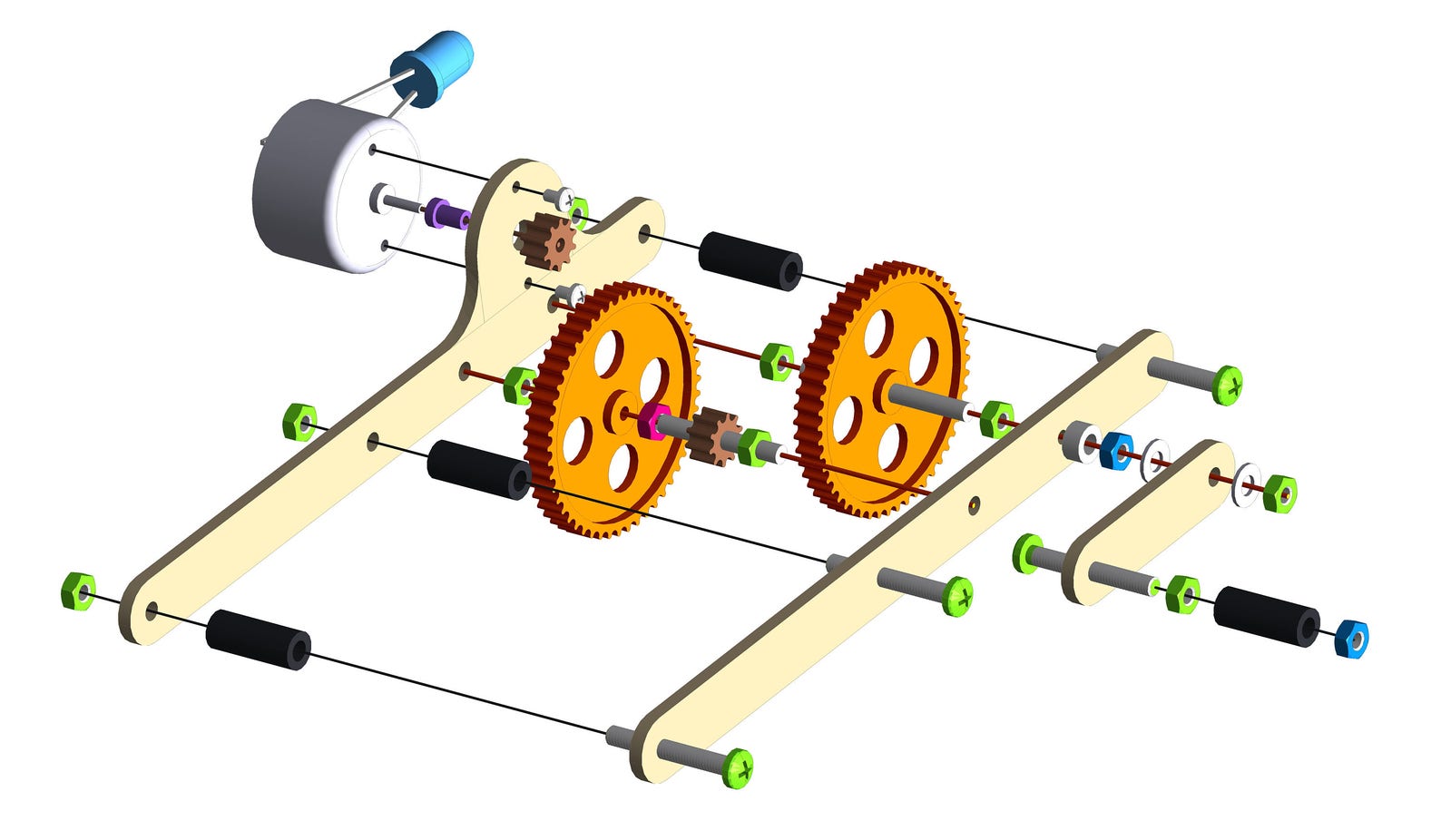 Crank Light Hand Operated Flashlight Kit Made in Germany Etsy