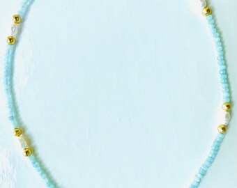 Aquamarine quartz Necklace