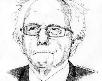 Bernie Sanders Print - Etsy
