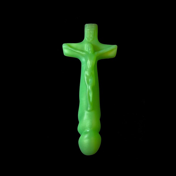 Jackhammer Jesus- Holy Ghost Green