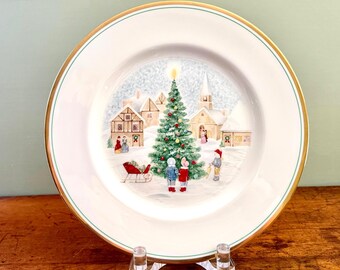 Mikasa “Merry Christmas” 12" Chop Plate, Sold Individually