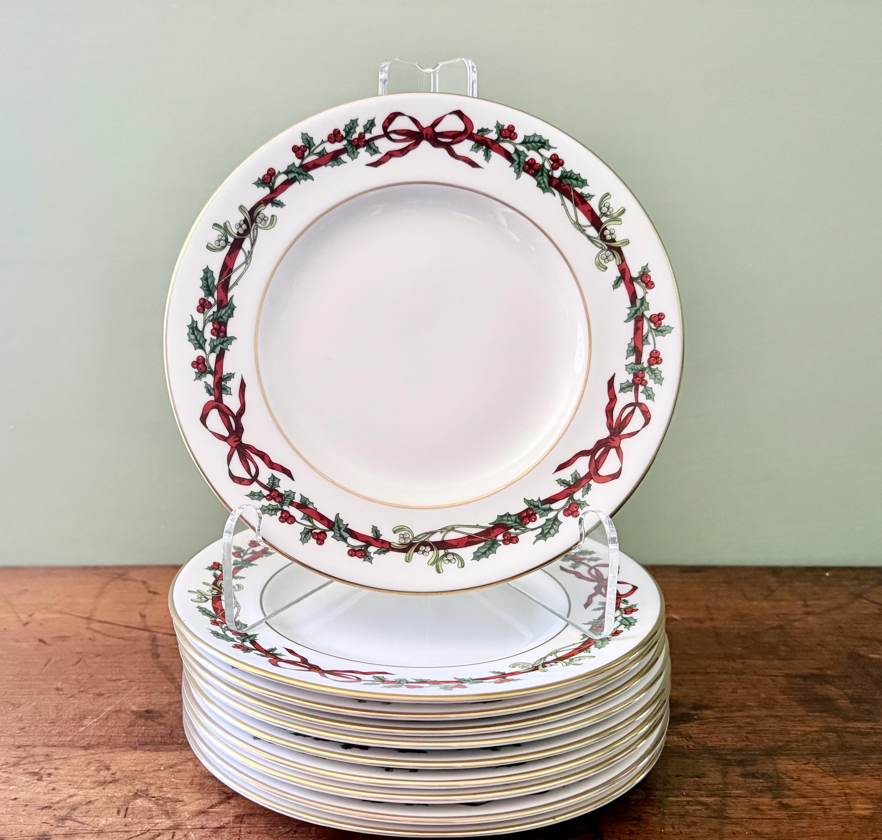Holly Ribbons by Royal Worcester - Etsy