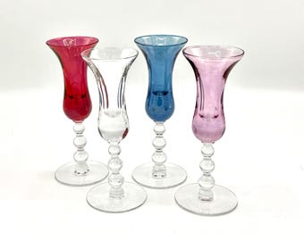 Jewel-Tone Cordials, Set of 4