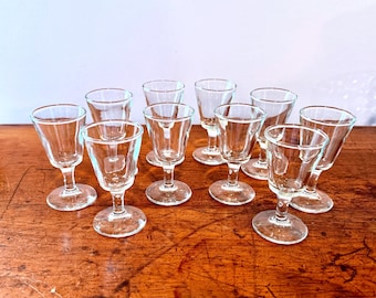Clear Cordials/ Shot Glasses, Set of 10