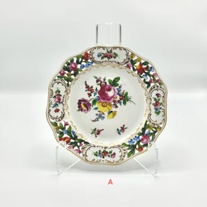 Original Carl Thieme Saxony Porcelain Hand Painted Plates, Crafted in Dresden, Germany, Sold Individually