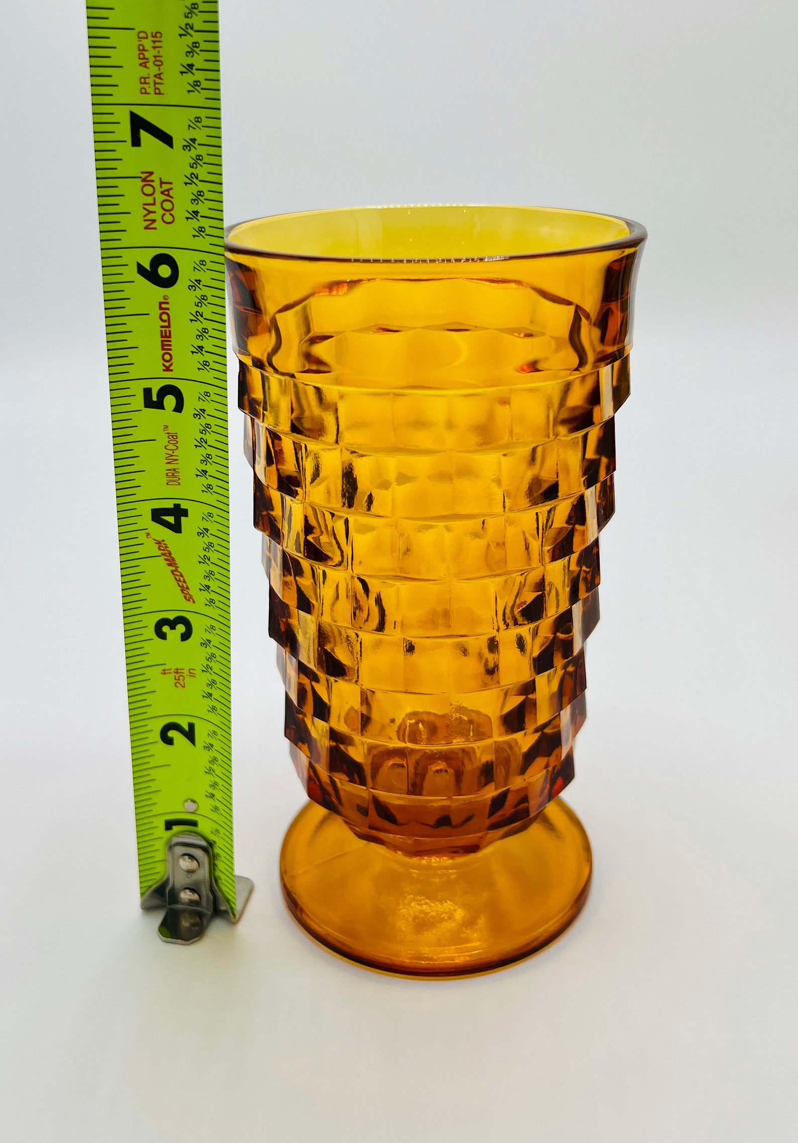 Whitehall Amber Iced Tea Tumblers by Colony Set of 4 Etsy