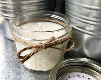 40 4oz Mason Ja Soy Candle Etsy