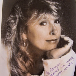 Gesigneerde 8 x 10 foto Teri Garr - Hollywood Memorabilia 1970&#39;s - Sonny & Cher Comedy Hour, tv 1971-1974
