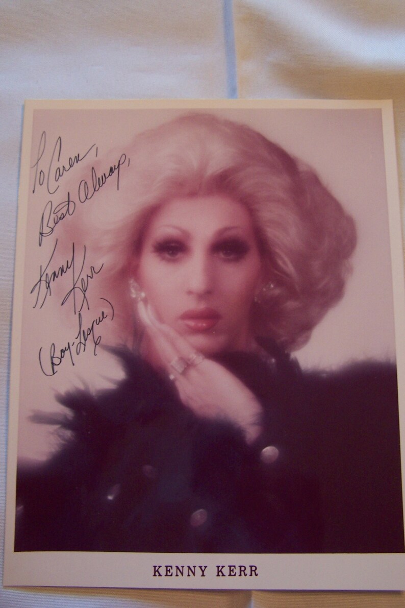 Autographed 8 X 10 Photo Kenny Kerr Hollywood Memorabilia - Etsy