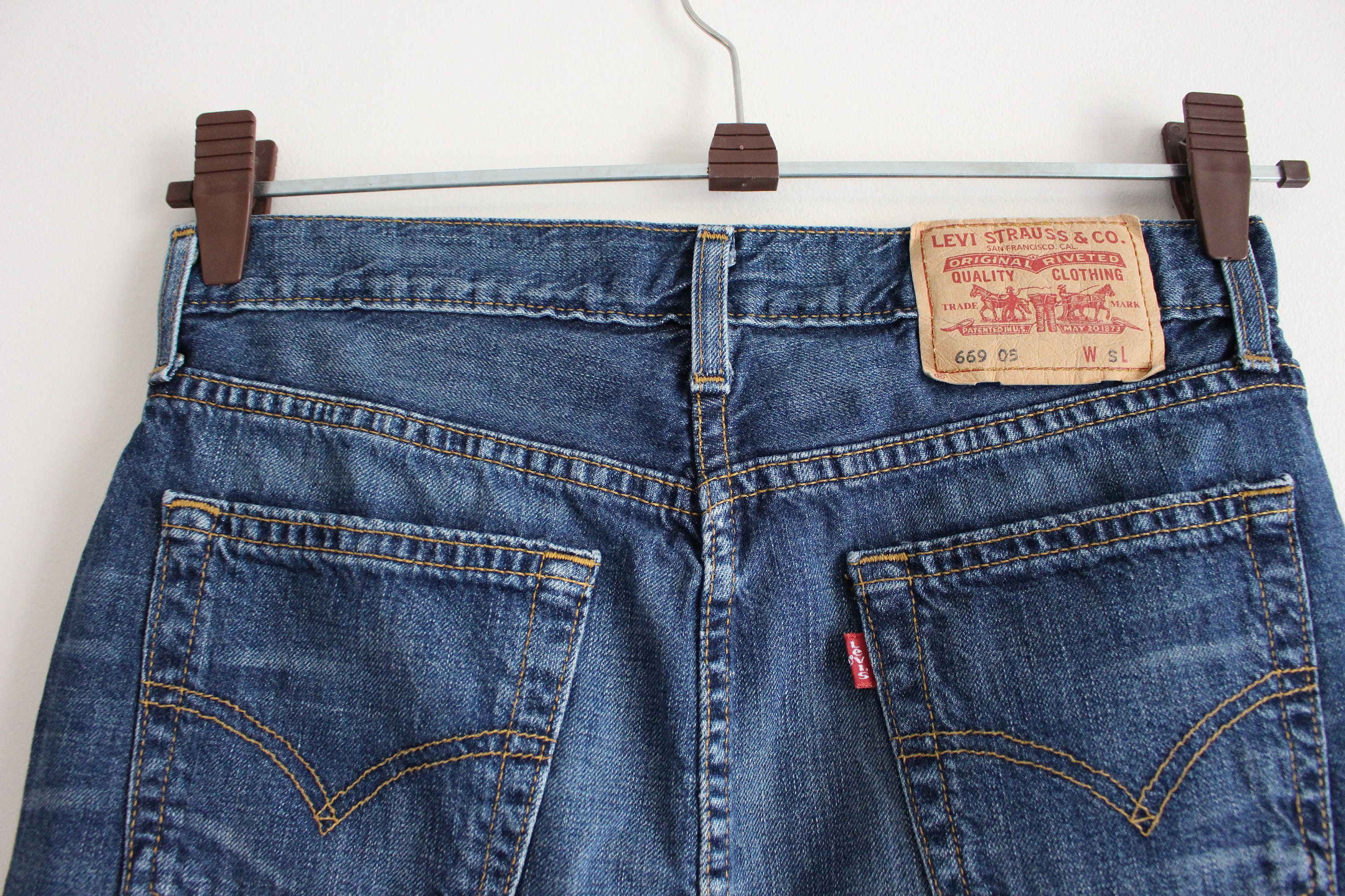 Levi's alternative halfsies hot sale skirt