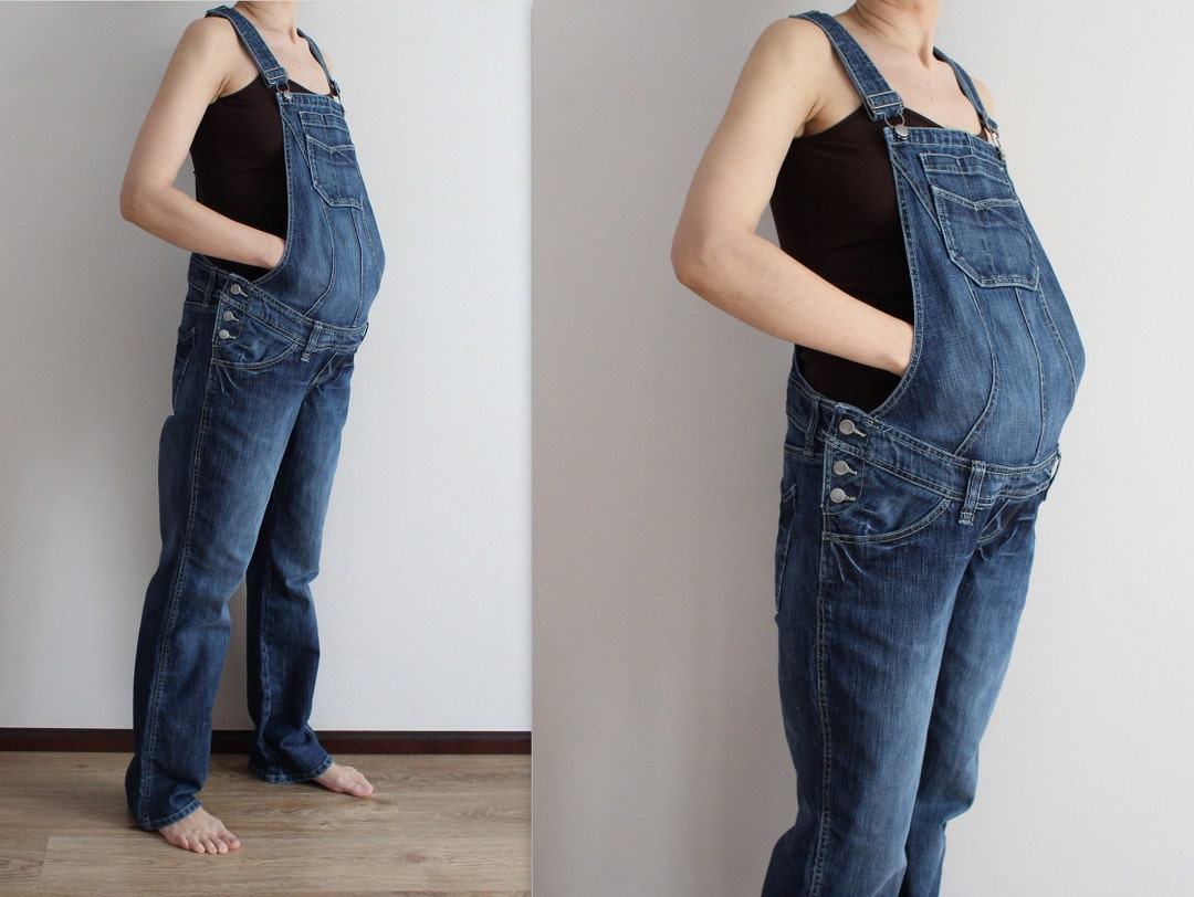 Maternity Overall Vintage Denim Overall Bib Overall Jumpsuit Jean Overall Dungaree Enjoy Your