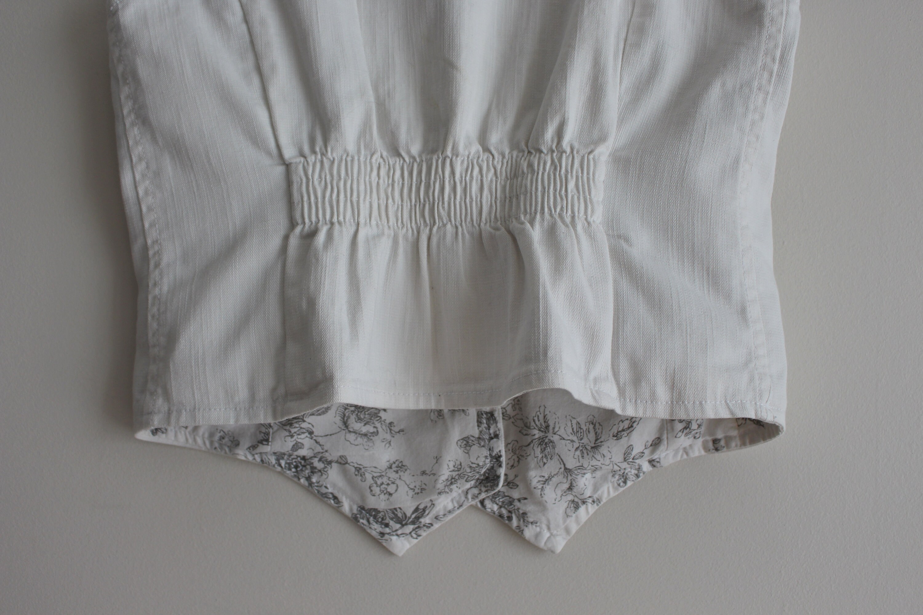 White Denim Vest Women's White Vest White Women's Waistcoat Fitted Vest