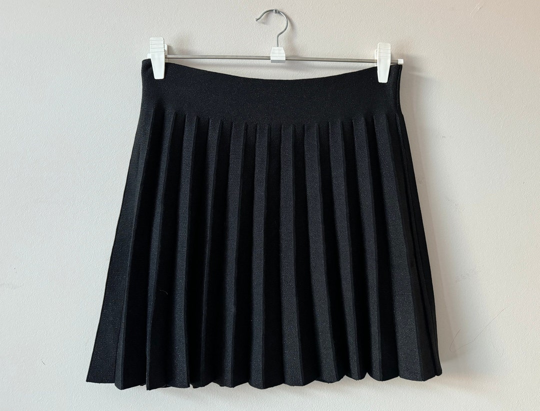 Amazon.com: HDE Plus Size Shiny Metallic Skater Skirt High