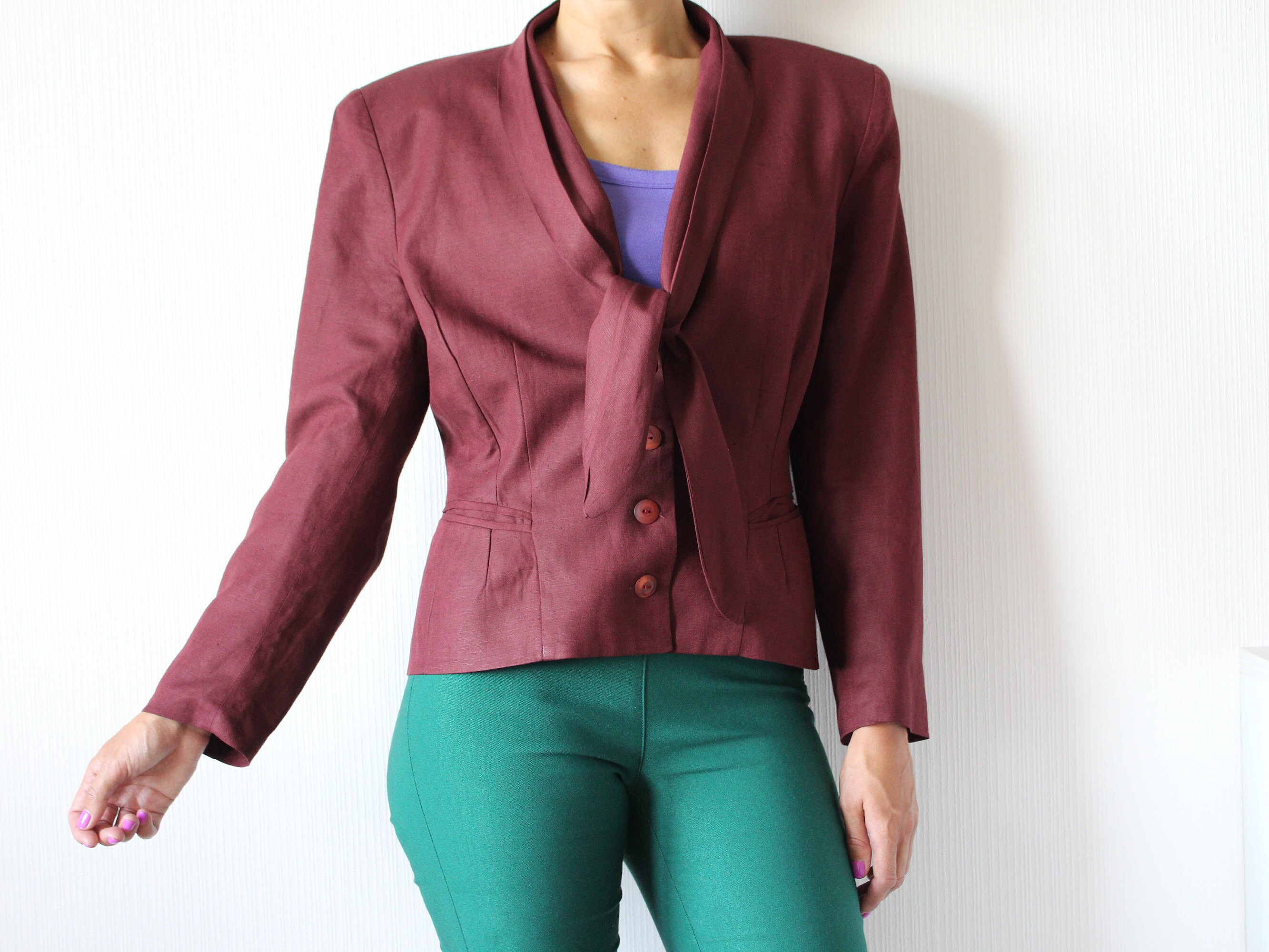 80s womens blazer