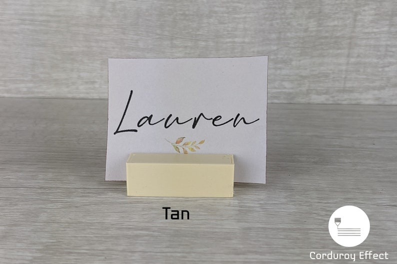 Set of Rectangle Place Card Holders Bulk Wedding Name Cards Etsy