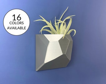 Geometric Magnetic Air Plant Holder & Succulent Pot | Fridge Planter