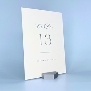 Set of Silver Color Table Number Holders | Hexagon Card Holders Made from PLA | Modern Silver Wedding Decor | Sets of 5, 10 or 20