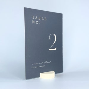 Ensemble de porte-numéros de table blancs | ronds pour cartes de mariage en PLA | Décoration de mariage blanche | Lots de 5, 10 ou 20