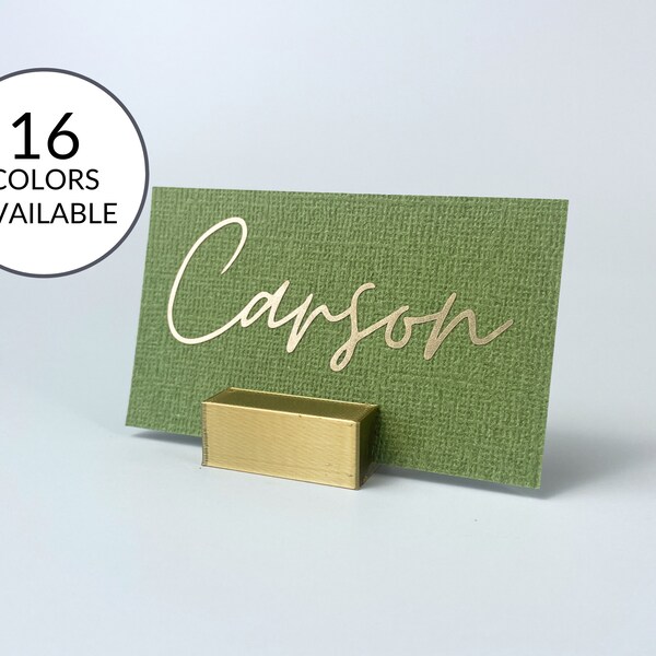 Escort Card Holder Etsy