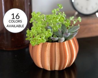 Pumpkin Planter  | Fall Succulent Planter | Halloween Candy Bowl | Fall Pumpkin Decor