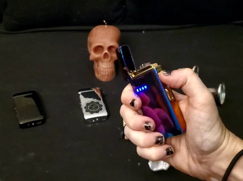 Deer Rib Candle Snuffer and Rechargeable Lighter Set Etsy