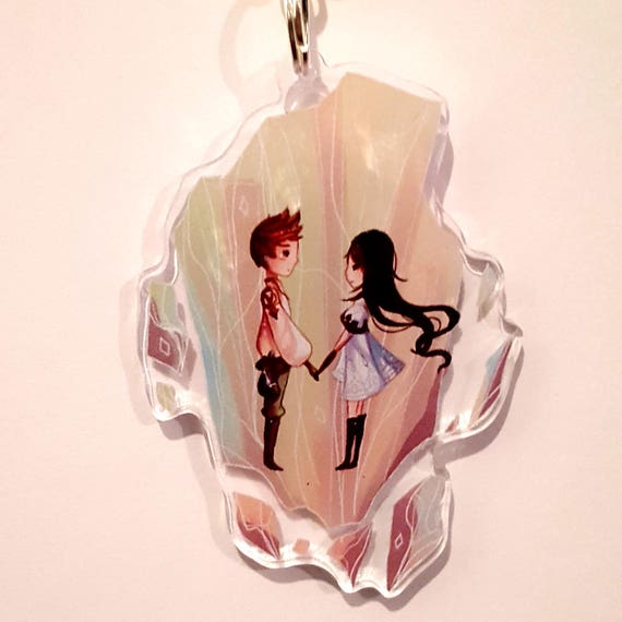 Bravely Default Agnes X Tiz 2 Acrylic Charm 