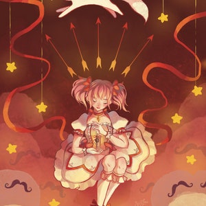 Puella Magi Madoka Magica - Print (8&quot; x 11&quot;)