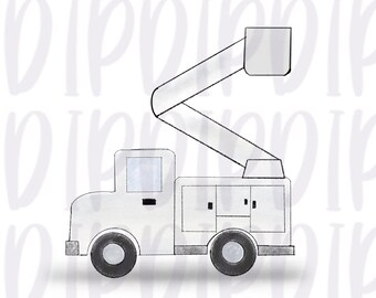 Free Free 322 Tree Trimmer Bucket Truck Svg SVG PNG EPS DXF File