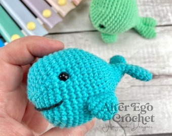 Crochet whale pattern, amigurumi whale pattern, crochet amugurumi pattern, crochet toy, amigurumi fish, sea animal, instant PDF download