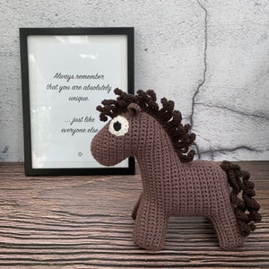 Crochet horse pattern, amigurumi horse pattern, crochhet amigurumi horse, crochet donkey, hæklet hest, Henry the Horse, Instant PDF download