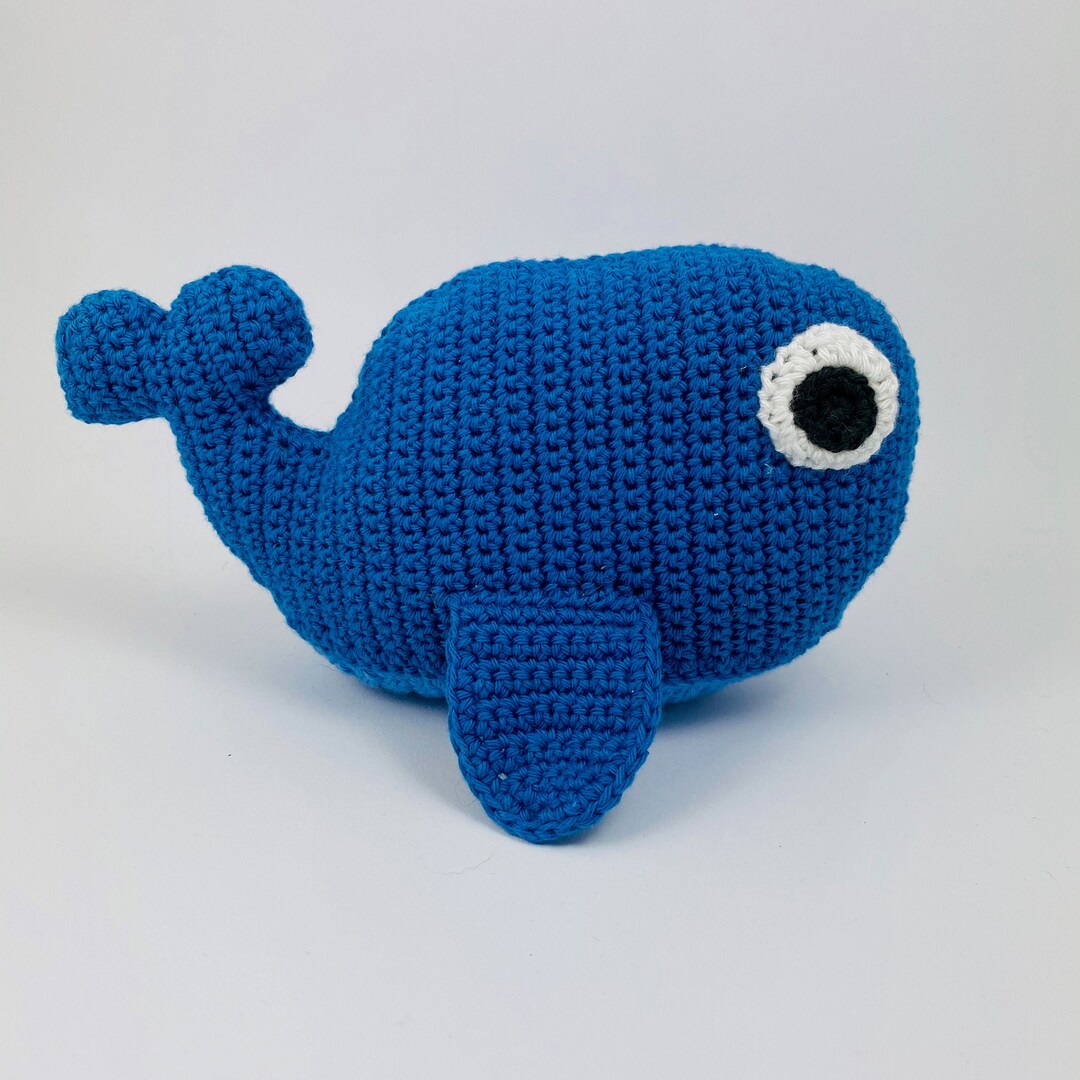 Crochet Blue Whale Pattern, Crochet Blue Whale, Amigurumi Blue Whale