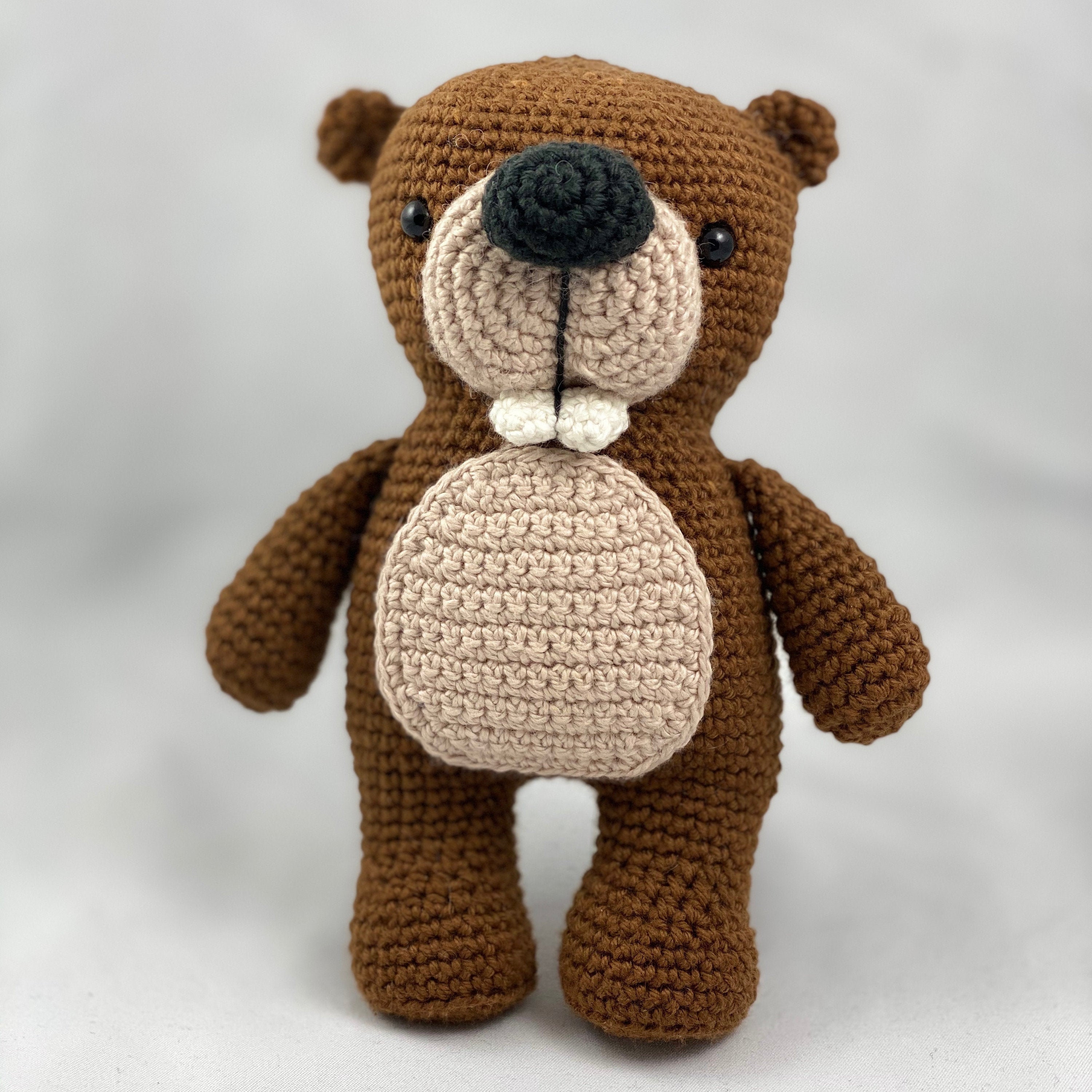 Crochet beaver pattern amigurumi beaver pattern crochet Etsy