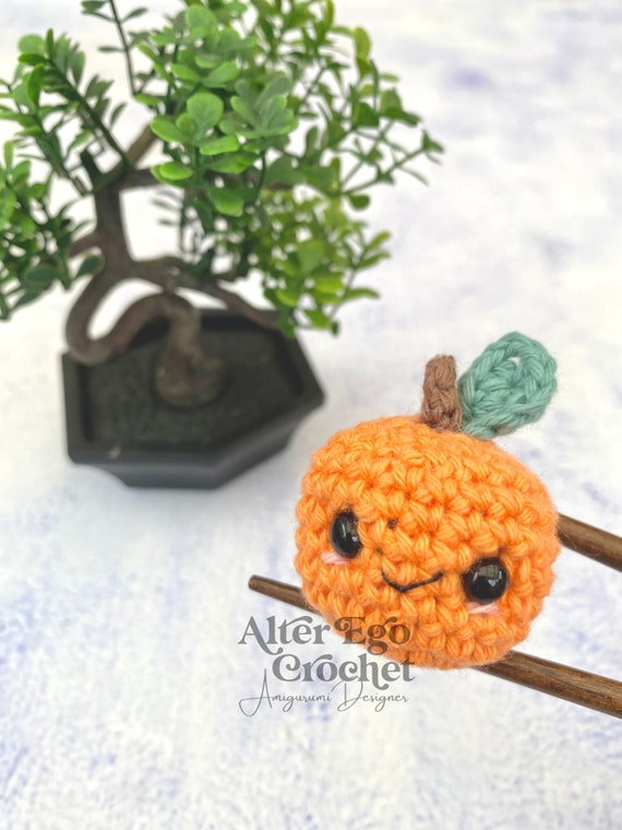 CROCHET PATTERN: Crochet Food Keychains, Amigurumi Kawaii Miniature