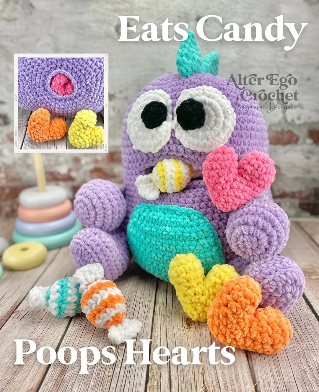 5 Little Monsters: More Crocheted Surprise Eggs