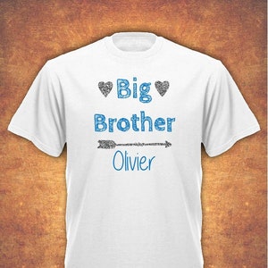Personalised Any Name Big Brother Birthday Gift New Born  Boy Birthday  Children&#39;s T-shirt kids