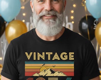 1976 Vintage 50th Birthday T-Shirt, Gift for Him , Classic Retro T-Shirt  Men