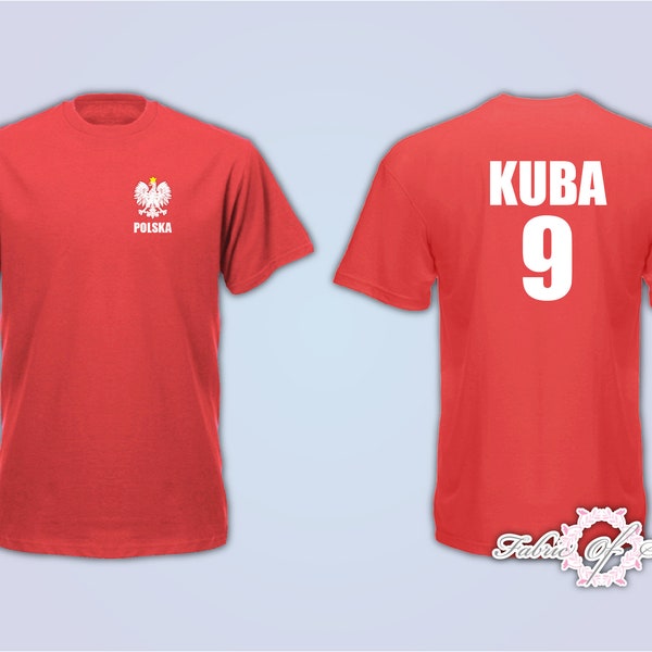 Nom et numéro personnalisés Koszulka Polska Pologne Football Kibic Euro Coupe du Monde 2022 T-shirt T-shirt enfants