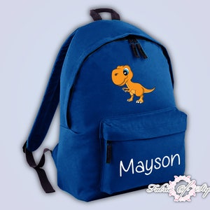 personalised baby boy backpack