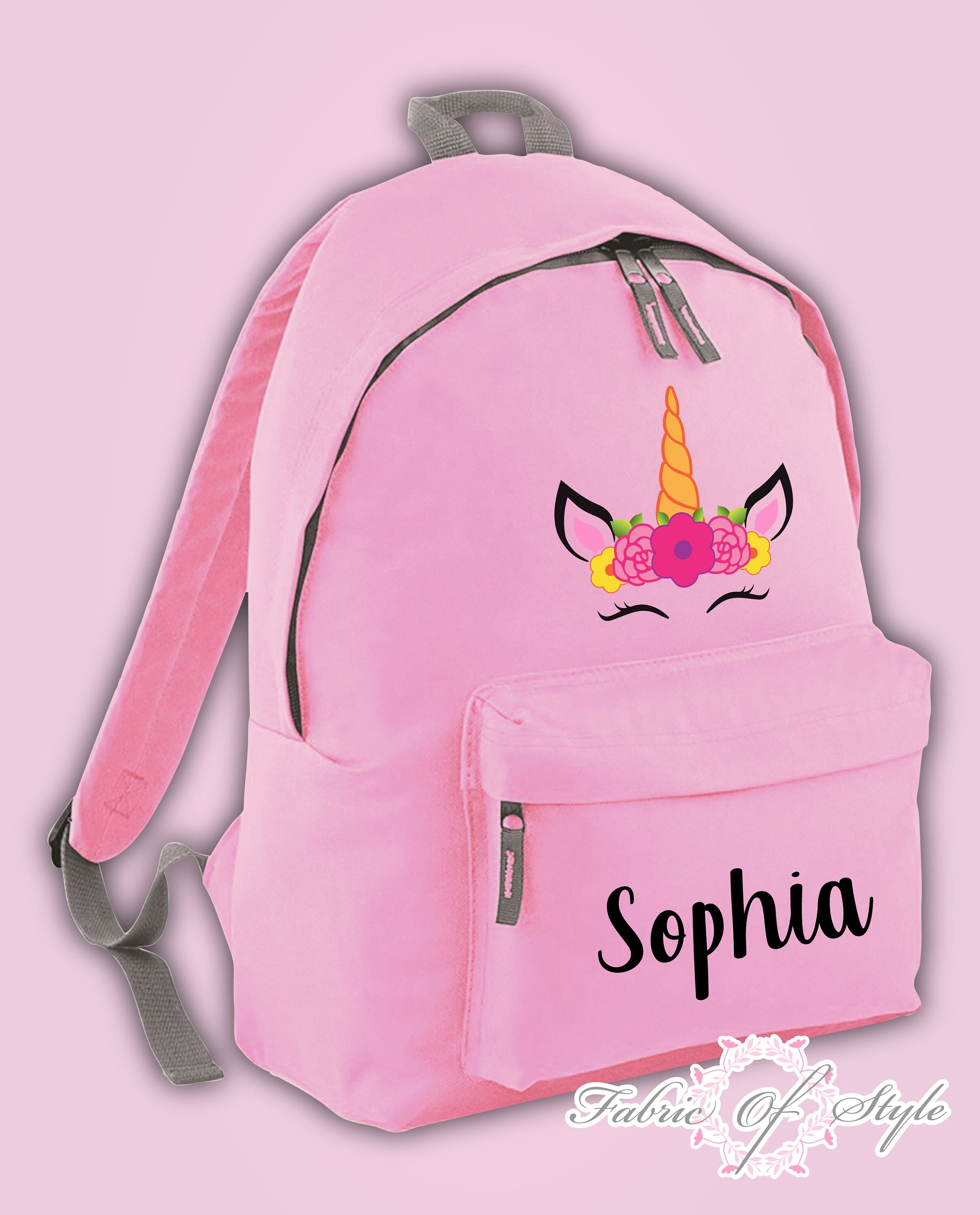 Personalised Kids Backpack Any Name 