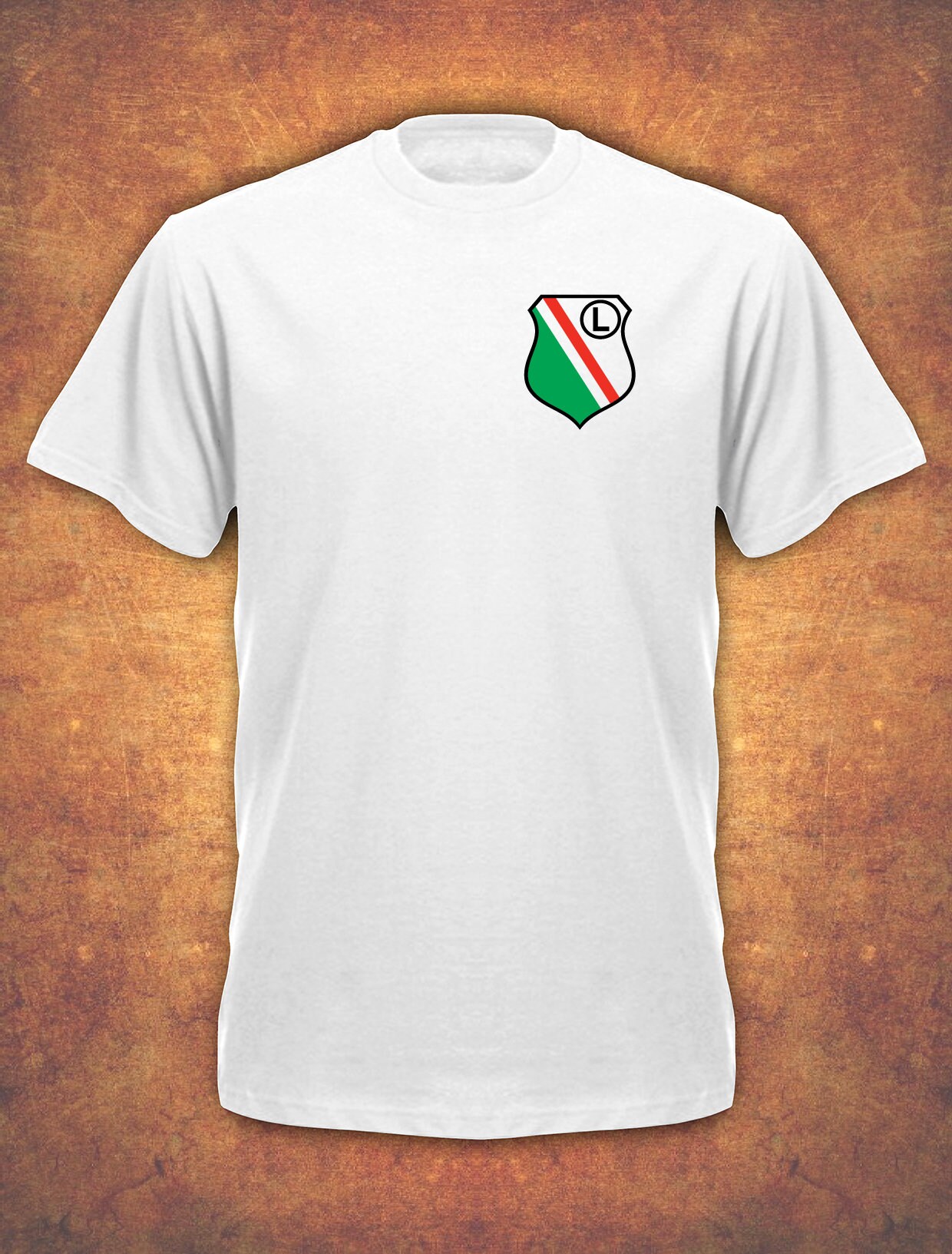 Image of Koszulka Legia Warszawa Liga Mistrzow 2020 Kibic Mens White T-Shirt