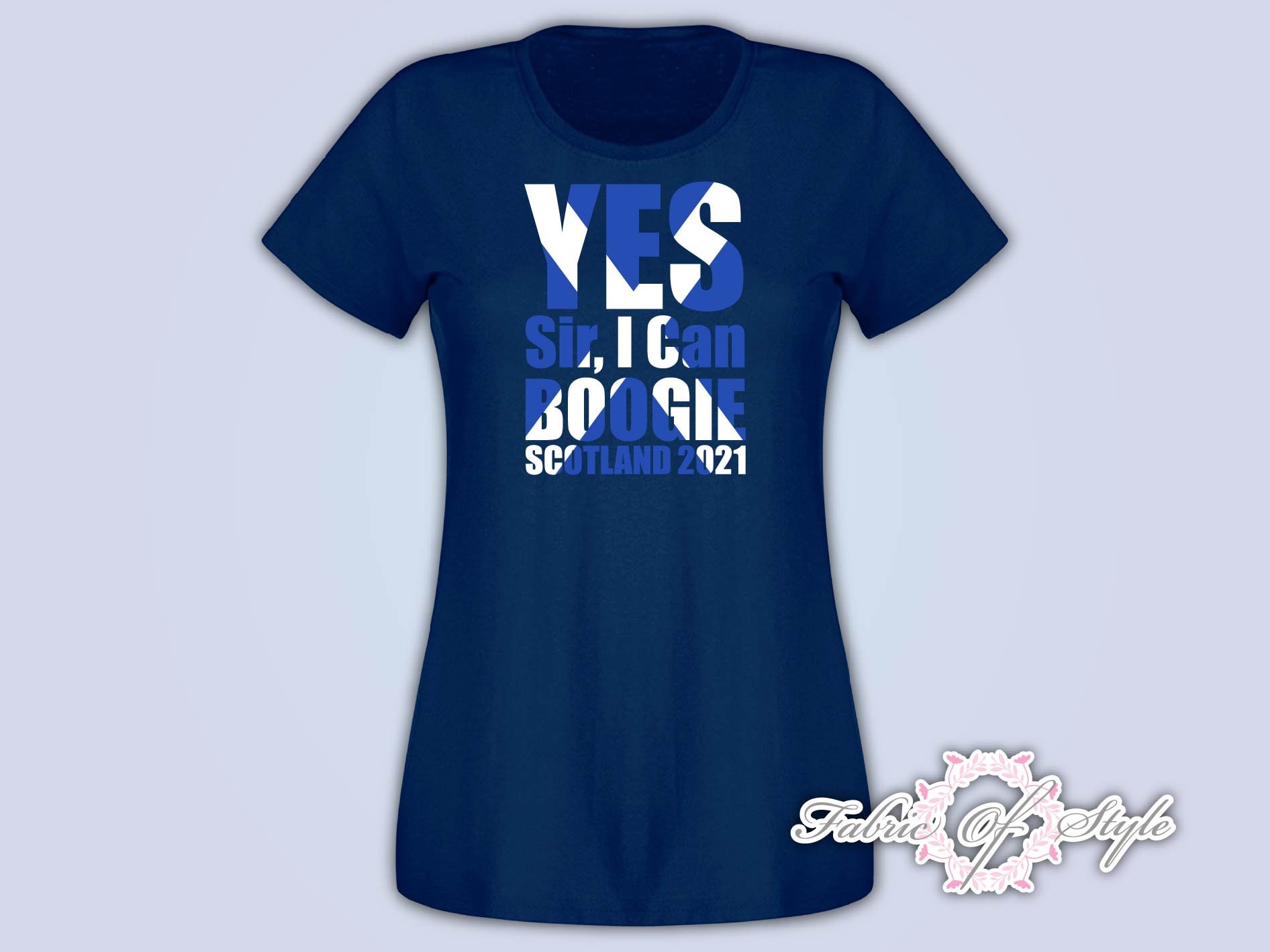 YES Sir, I can BOOGIE! SCOTTISH Flag Scotland Euro 2021  Womens T-shi…