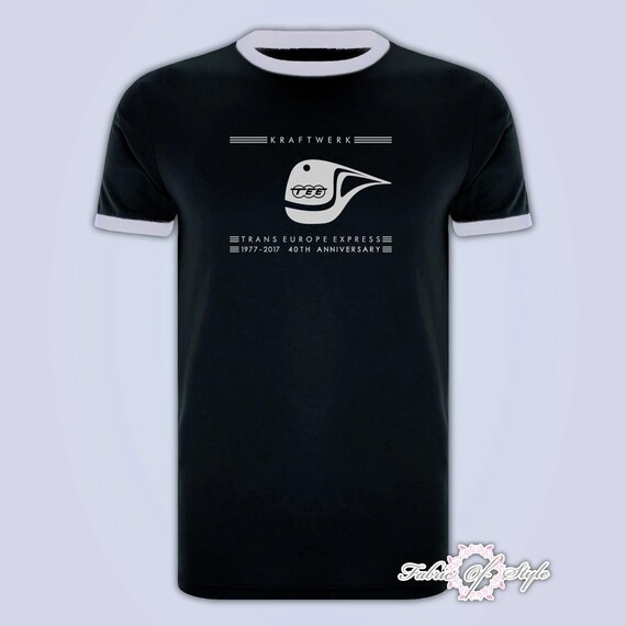 40th Anniversary KRAFTWERK Trans EUROPE EXPRESS Retro T-shirt