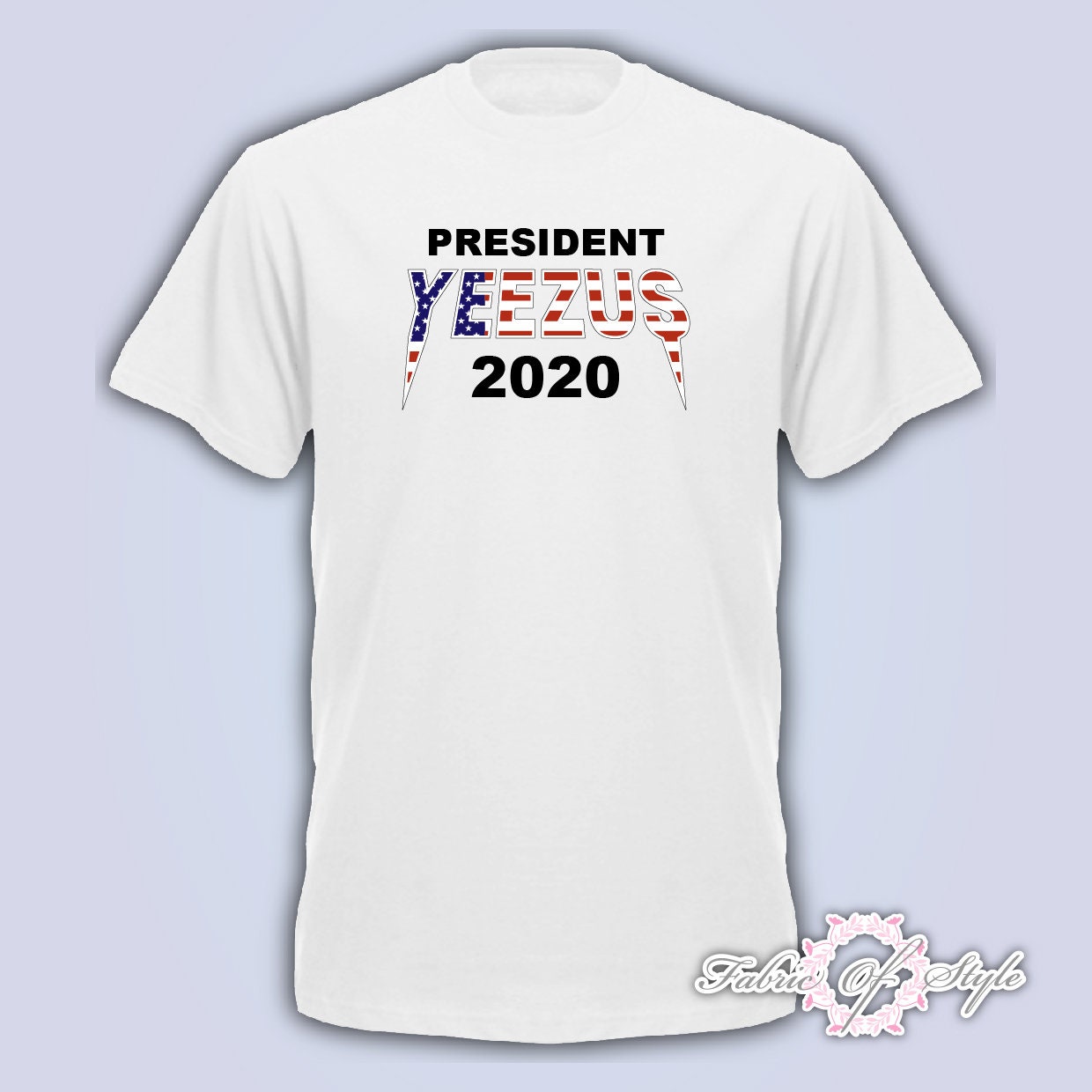 Image of Kanye West President America 2020 Campaign T-Shirt - Mens T-Shirt White