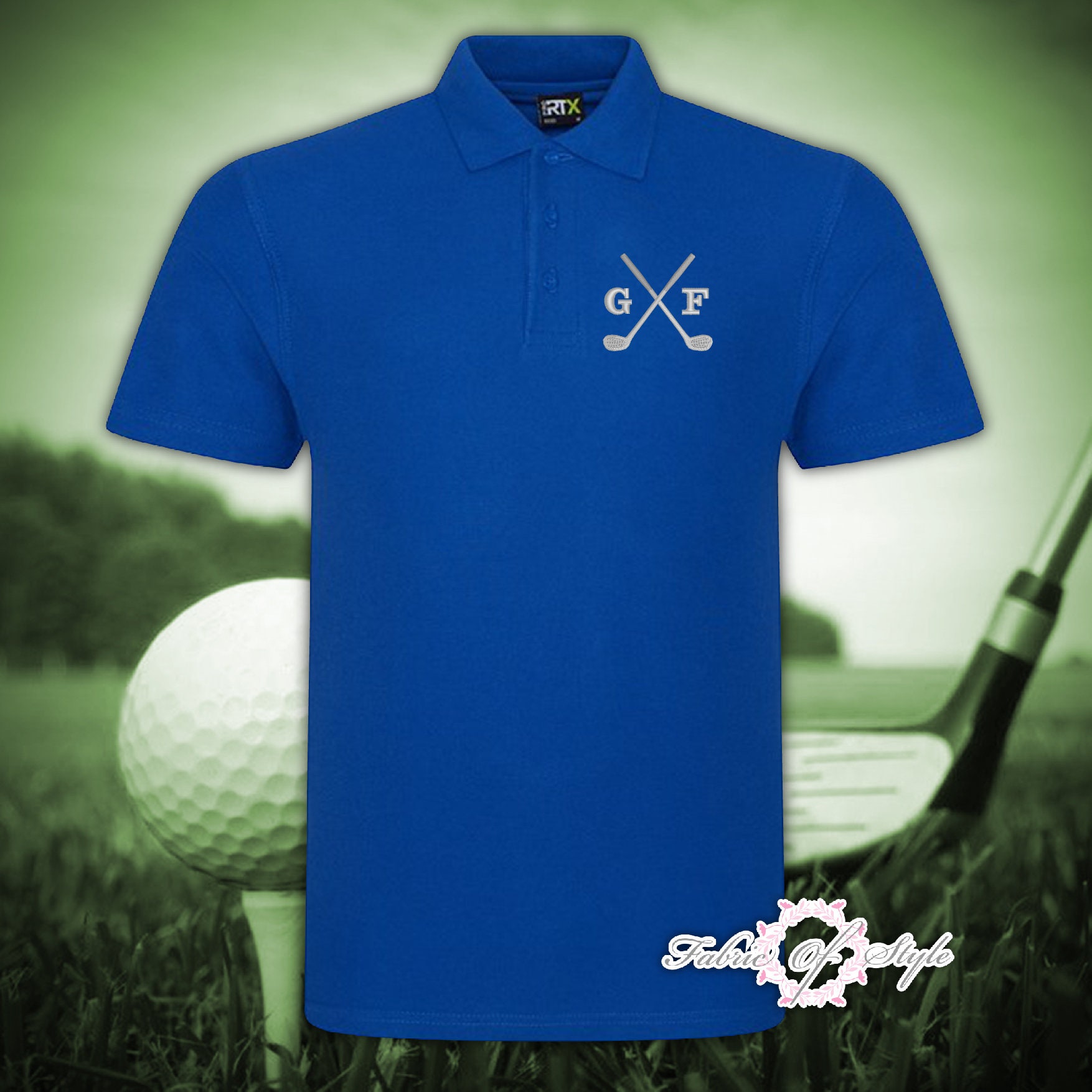 Golf Polo Shirt Personalised Embroidered Any Name or Initials Player  Christmas Fathers Day Gift for Him Birthday Gifts Men's -  Israel