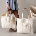 Personalised Courtside Tote Bag – Monogram Embroidered Initials Tote product logo